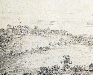 Brymbo Hall in 1748