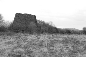 The remains of John Wilkinson's lead smelter of the 1790s.